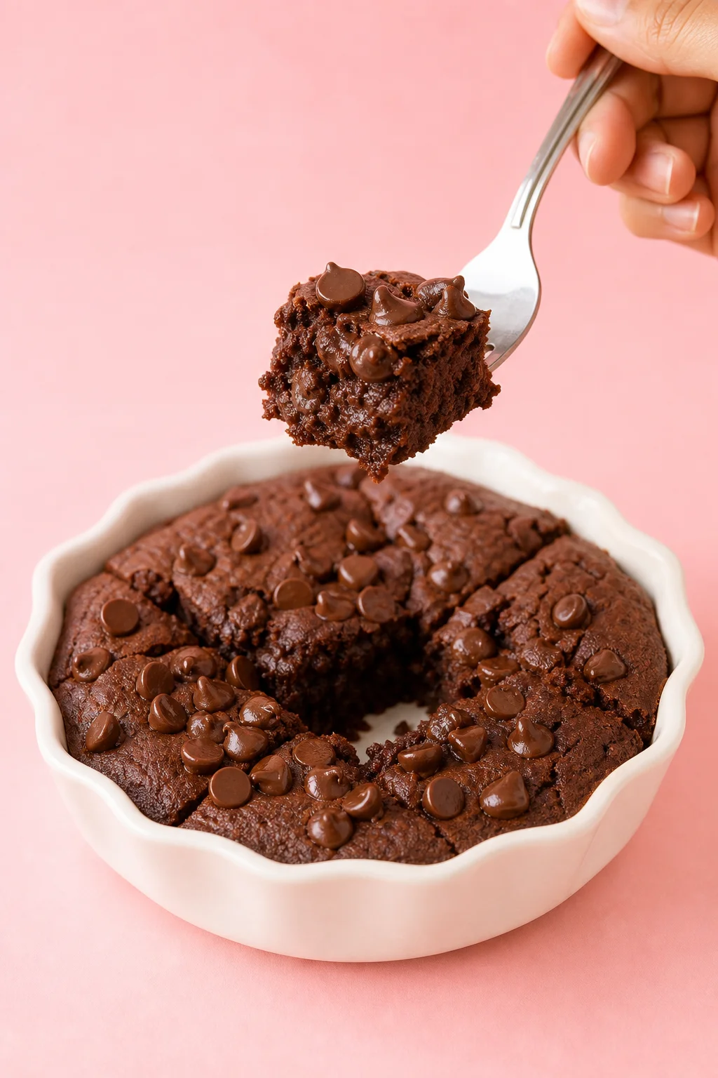 High protein chocolate chip brownies