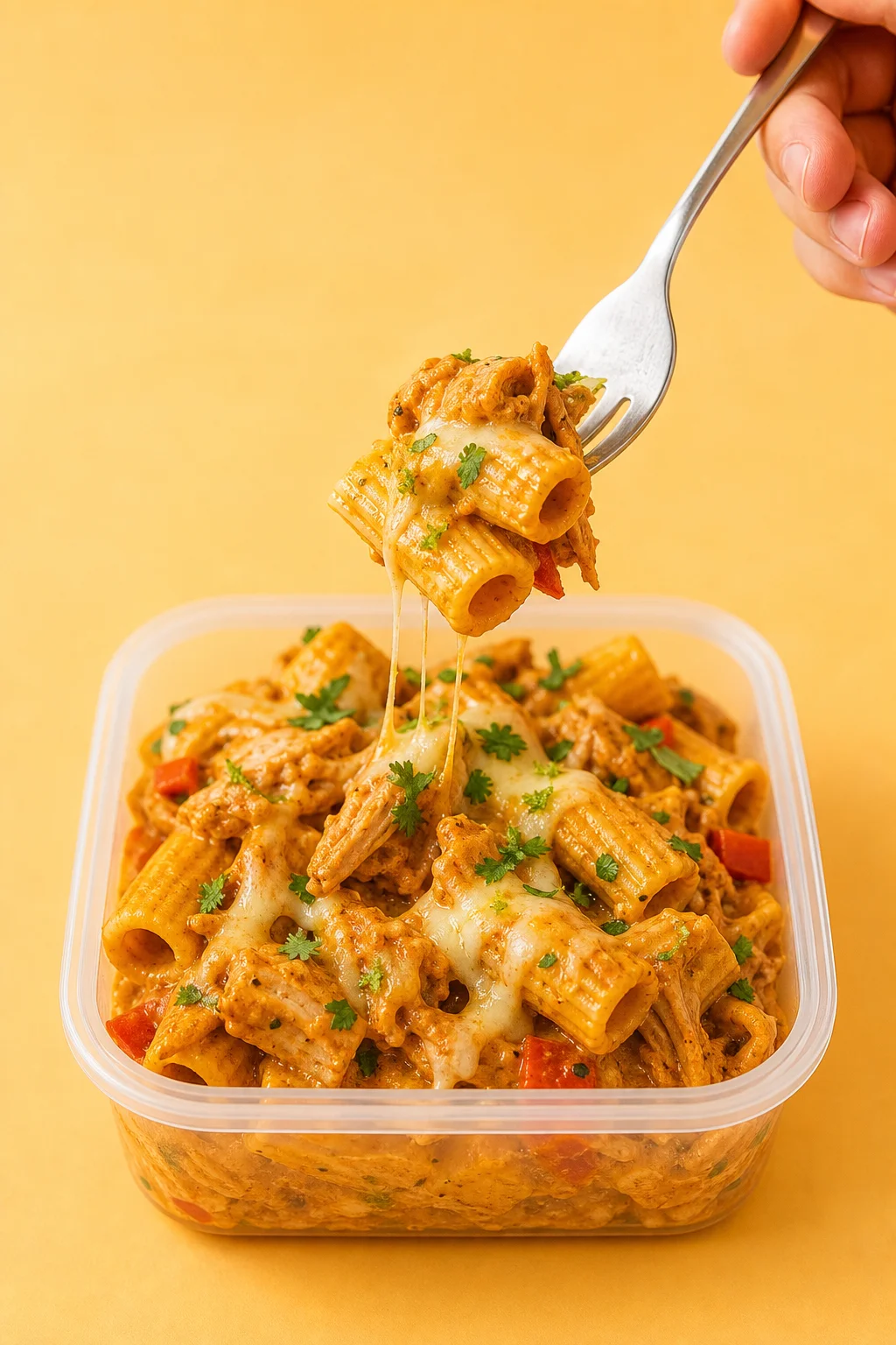Chipotle lime chicken rigatoni